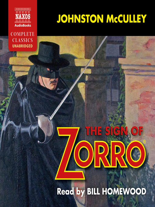 Title details for The Sign of Zorro by Johnston McCulley - Wait list